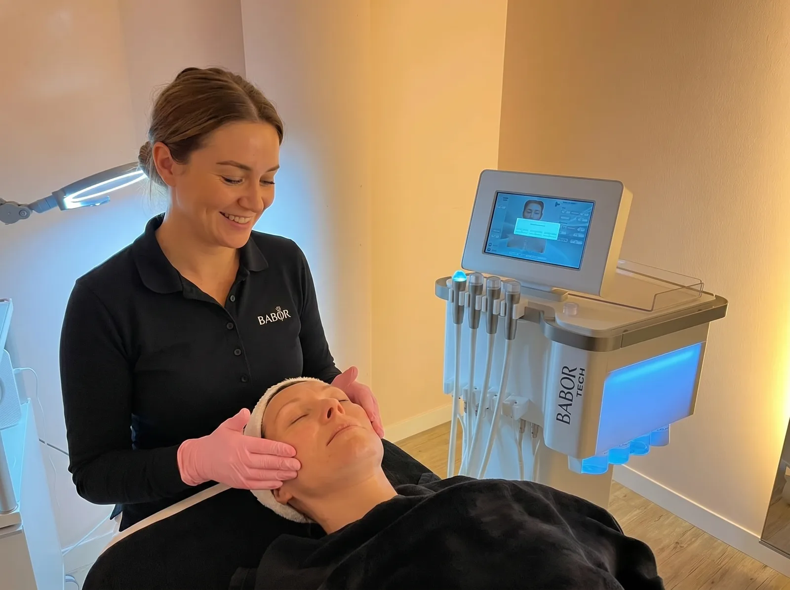 BABOR Welcome Treatment im Kosmetik Institut Germering — Gesichtsbehandlung durch BABOR-Hautexpertin